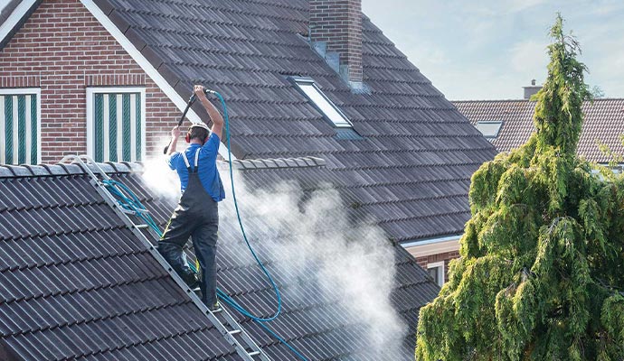 roof power washing