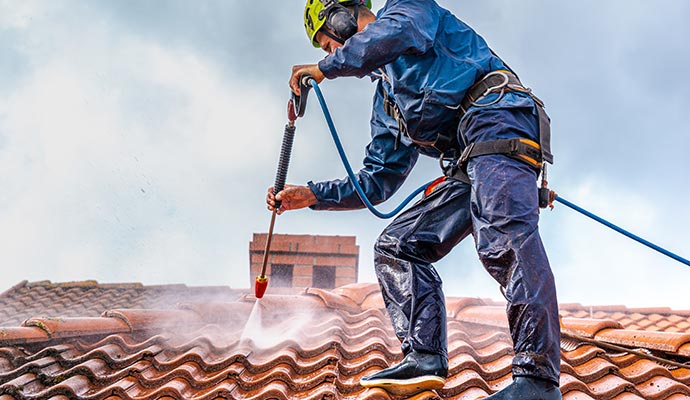 Professional power washing service